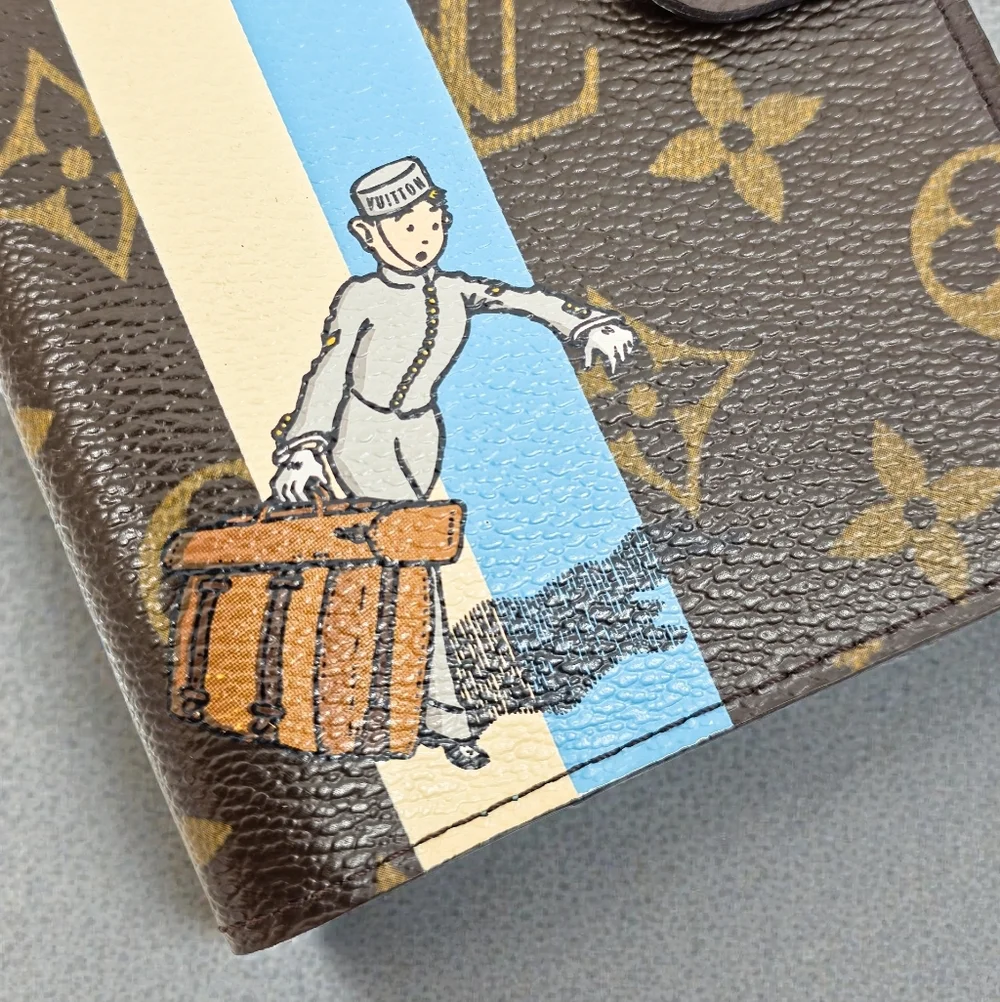 Louis Vuitton Limited Edition Monogram Groom Agenda PM Blue - Picture 6 of 8